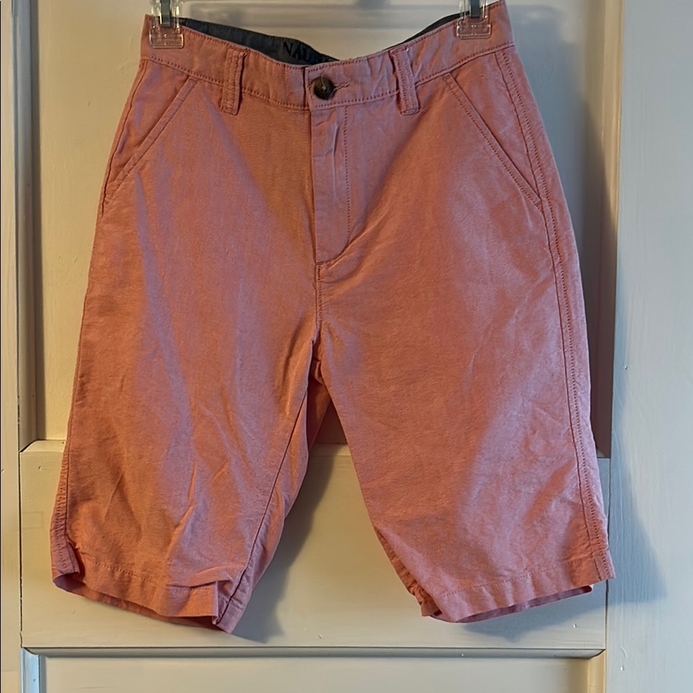Nautica Pink Bermuda Shorts Classic Summer Style
